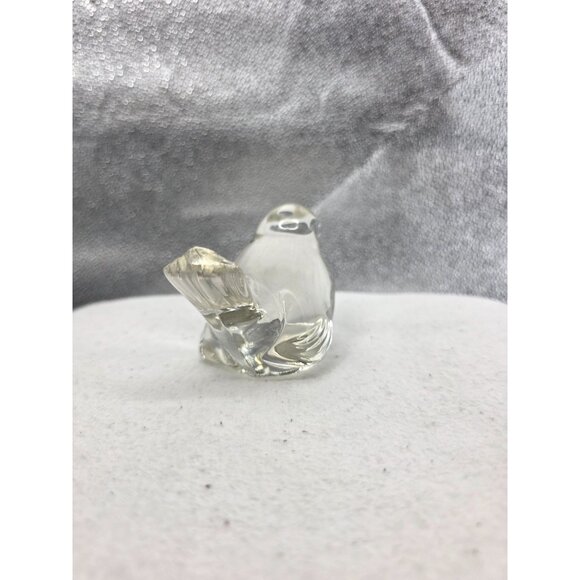 Glass‎ Bird Figurine By Goebel 3.5" Collectible Ornament Decor - Picture 5 of 8